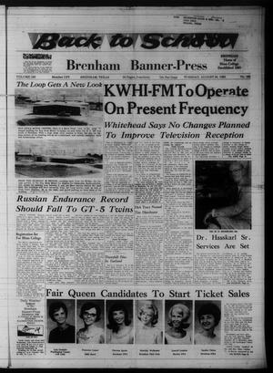 Brenham Banner-Press (Brenham, Tex.), Vol. 100, No. 168, Ed. 1 Tuesday, August 24, 1965