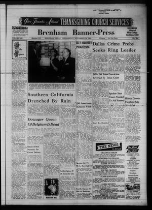 Brenham Banner-Press (Brenham, Tex.), Vol. 100, No. 234, Ed. 1 Wednesday, November 24, 1965