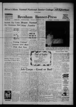 Brenham Banner-Press (Brenham, Tex.), Vol. 100, No. 240, Ed. 1 Thursday, December 2, 1965