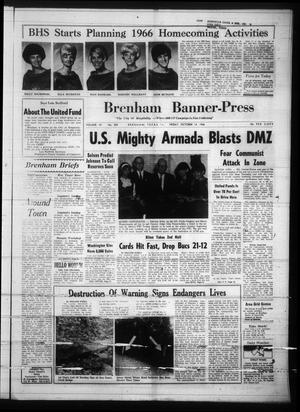 Brenham Banner-Press (Brenham, Tex.), Vol. 101, No. 205, Ed. 1 Friday, October 14, 1966