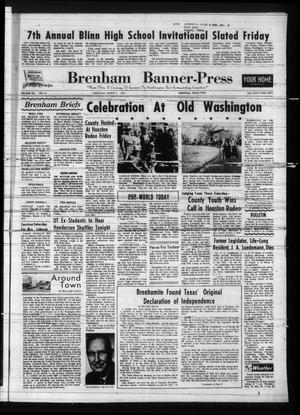 Brenham Banner-Press (Brenham, Tex.), Vol. 102, No. 44, Ed. 1 Thursday, March 2, 1967