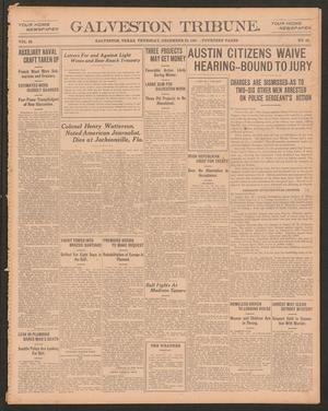 Galveston Tribune. (Galveston, Tex.), Vol. 42, No. 22, Ed. 1 Thursday, December 22, 1921