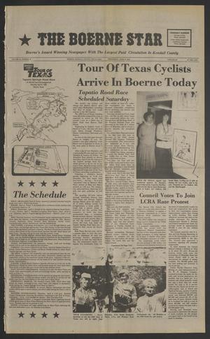 Primary view of object titled 'The Boerne Star (Boerne, Tex.), Vol. 85, No. 16, Ed. 1 Wednesday, April 5, 1989'.