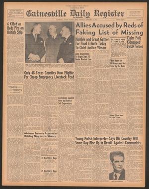 Gainesville Daily Register and Messenger (Gainesville, Tex.), Vol. 64, No. 10, Ed. 1 Thursday, September 10, 1953
