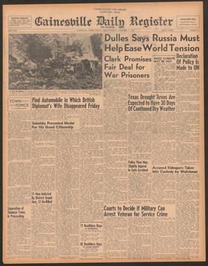 Gainesville Daily Register and Messenger (Gainesville, Tex.), Vol. 64, No. 16, Ed. 1 Thursday, September 17, 1953