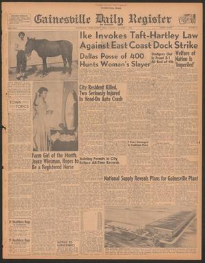 Gainesville Daily Register and Messenger (Gainesville, Tex.), Vol. 64, No. 28, Ed. 1 Thursday, October 1, 1953