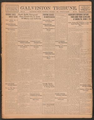 Galveston Tribune. (Galveston, Tex.), Vol. 40, No. 271, Ed. 1 Thursday, October 7, 1920