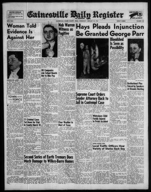 Gainesville Daily Register and Messenger (Gainesville, Tex.), Vol. 64, No. 153, Ed. 1 Wednesday, February 24, 1954