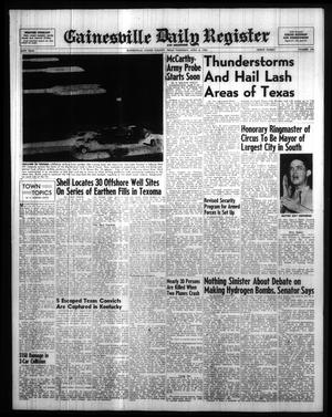 Gainesville Daily Register and Messenger (Gainesville, Tex.), Vol. 64, No. 190, Ed. 1 Thursday, April 8, 1954