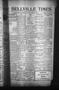 Primary view of The Bellville Times (Bellville, Tex.), Vol. [45], No. 20, Ed. 1 Friday, May 18, 1923