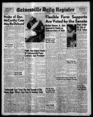 Gainesville Daily Register and Messenger (Gainesville, Tex.), Vol. 64, No. 303, Ed. 1 Wednesday, August 18, 1954