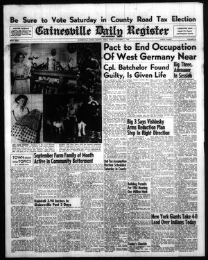 Primary view of object titled 'Gainesville Daily Register and Messenger (Gainesville, Tex.), Vol. 65, No. 29, Ed. 1 Friday, October 1, 1954'.