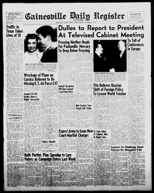 Gainesville Daily Register and Messenger (Gainesville, Tex.), Vol. 65, No. 49, Ed. 1 Monday, October 25, 1954