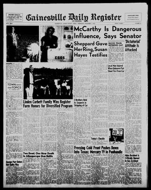 Gainesville Daily Register and Messenger (Gainesville, Tex.), Vol. 65, No. 81, Ed. 1 Wednesday, December 1, 1954