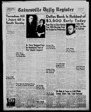 Gainesville Daily Register and Messenger (Gainesville, Tex.), Vol. 65, No. 85, Ed. 1 Monday, December 6, 1954