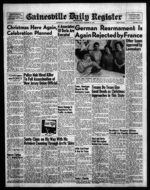 Gainesville Daily Register and Messenger (Gainesville, Tex.), Vol. 65, No. 101-102, Ed. 1 Friday, December 24, 1954