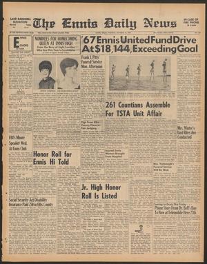 The Ennis Daily News (Ennis, Tex.), Vol. 75, No. 250, Ed. 1 Tuesday, October 24, 1967