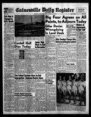 Gainesville Daily Register and Messenger (Gainesville, Tex.), Vol. 65, No. 282, Ed. 1 Saturday, July 23, 1955
