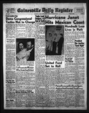 Gainesville Daily Register and Messenger (Gainesville, Tex.), Vol. 66, No. 27, Ed. 1 Thursday, September 29, 1955