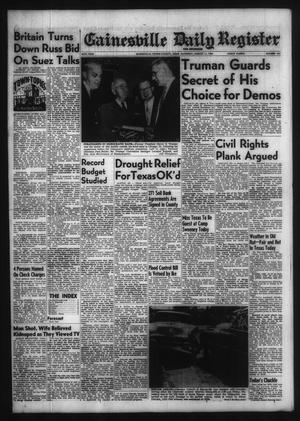 Gainesville Daily Register and Messenger (Gainesville, Tex.), Vol. 66, No. 301, Ed. 1 Saturday, August 11, 1956