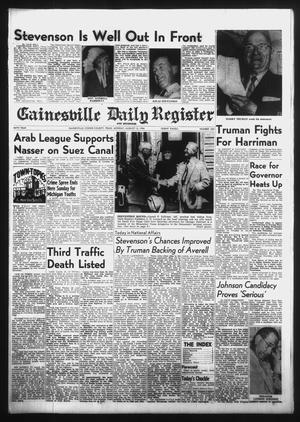 Gainesville Daily Register and Messenger (Gainesville, Tex.), Vol. 66, No. 302, Ed. 1 Monday, August 13, 1956