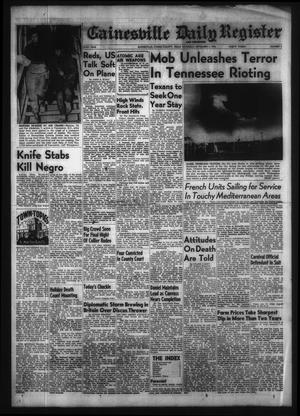 Gainesville Daily Register and Messenger (Gainesville, Tex.), Vol. 67, No. 3, Ed. 1 Saturday, September 1, 1956