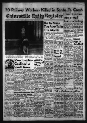 Gainesville Daily Register and Messenger (Gainesville, Tex.), Vol. 67, No. 6, Ed. 1 Wednesday, September 5, 1956