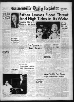 Gainesville Daily Register and Messenger (Gainesville, Tex.), Vol. 68, No. 17, Ed. 1 Wednesday, September 18, 1957