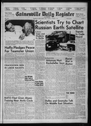 Gainesville Daily Register and Messenger (Gainesville, Tex.), Vol. 68, No. 32, Ed. 1 Saturday, October 5, 1957
