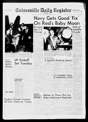 Gainesville Daily Register and Messenger (Gainesville, Tex.), Vol. 68, No. 33, Ed. 1 Monday, October 7, 1957