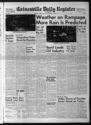Gainesville Daily Register and Messenger (Gainesville, Tex.), Vol. 68, No. 41, Ed. 1 Wednesday, October 16, 1957