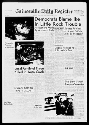 Gainesville Daily Register and Messenger (Gainesville, Tex.), Vol. 68, No. 45, Ed. 1 Monday, October 21, 1957