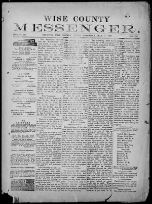 Wise County Messenger. (Decatur, Tex.), No. 119, Ed. 1 Saturday, May 7, 1887