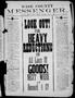 Newspaper: Wise County Messenger. (Decatur, Tex.), No. 376, Ed. 1 Saturday, June…