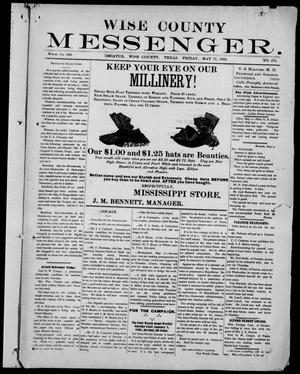 Wise County Messenger. (Decatur, Tex.), No. 474, Ed. 1 Friday, May 11, 1894