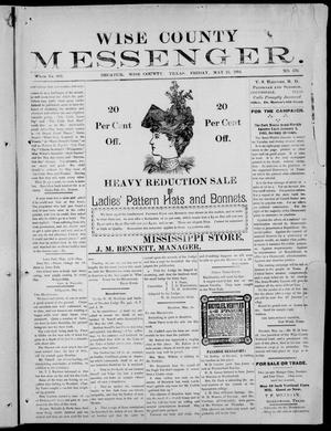 Wise County Messenger. (Decatur, Tex.), No. 476, Ed. 1 Friday, May 25, 1894
