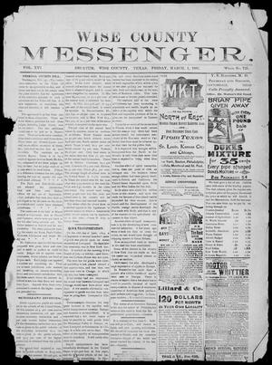 Wise County Messenger. (Decatur, Tex.), Vol. 16, No. 725, Ed. 1 Friday, March 1, 1895