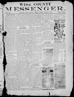 Wise County Messenger. (Decatur, Tex.), Vol. 16, No. 726, Ed. 1 Friday, March 8, 1895