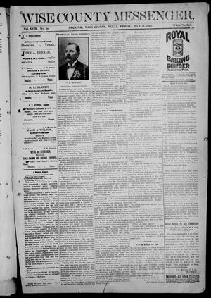 Wise County Messenger. (Decatur, Tex.), Vol. 18, No. 848, Ed. 1 Friday, July 16, 1897