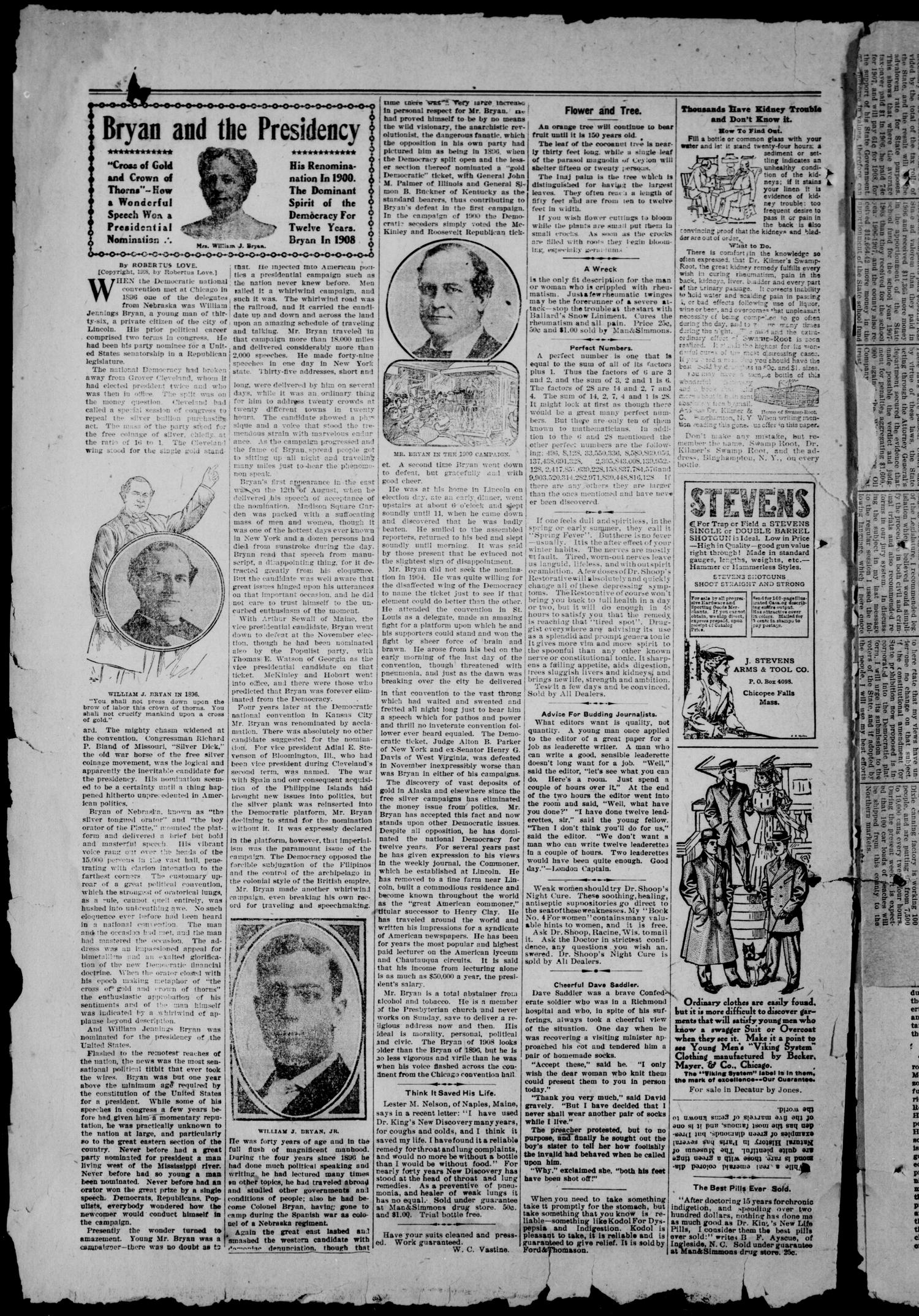 Wise County Messenger. (Decatur, Tex.), Vol. 29, No. 28, Ed. 1 Friday, July 10, 1908
                                                
                                                    [Sequence #]: 2 of 14
                                                