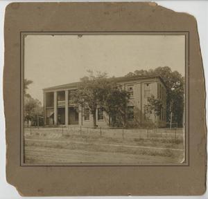 Primary view of object titled '[Masonic Institute in Marshall]'.