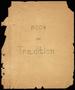 Thumbnail image of item number 1 in: 'Book of Tradition'.