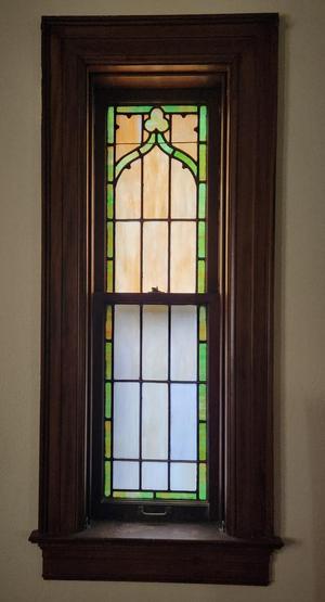 [Interior Window of Austin Avenue Methodist Church]