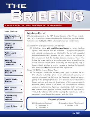 The Briefing, July 2015