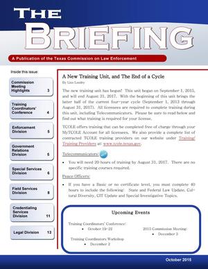 The Briefing, October 2015
