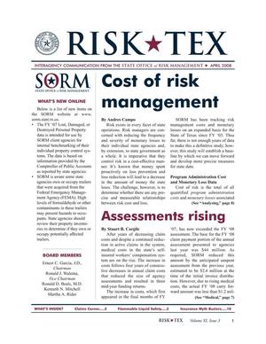 Risk-Tex, Volume 11, Issue 3, April 2008