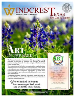 Windcrest, Texas [Newsletter], Volume 23, Issue 3, March 2023