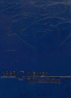 Primary view of object titled 'The Governor, Yearbook of Ross S. Sterling High School, 1987'.