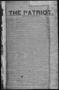 Thumbnail image of item number 1 in: 'The Patriot. (La Grange, Tex.), Vol. 1, No. 20, Ed. 1 Thursday, September 3, 1863'.