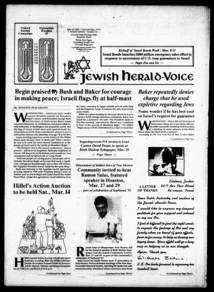 Jewish Herald-Voice (Houston, Tex.), Vol. 83, No. 52, Ed. 1 Thursday, March 12, 1992